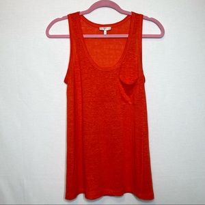 JOIE orange tank top 🧡